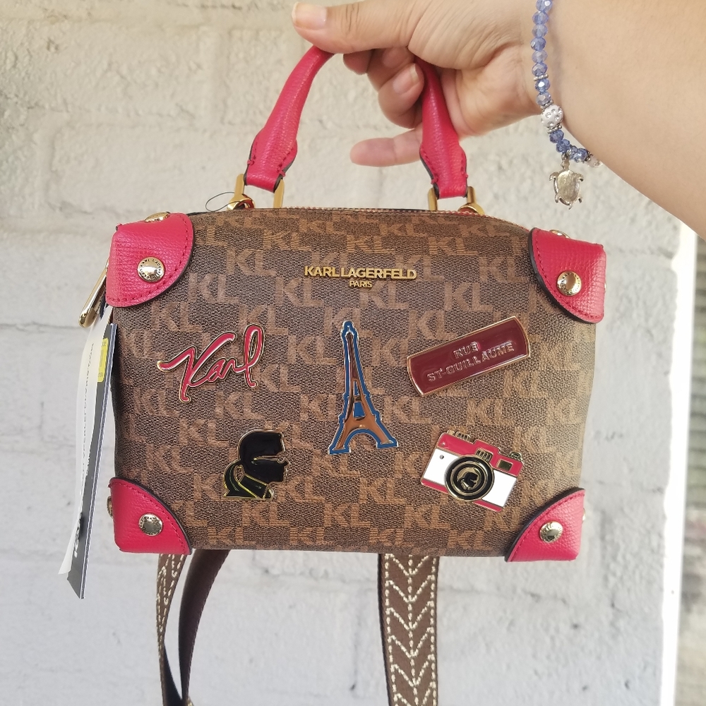 Karl Lagerfeld Parisian camera bag